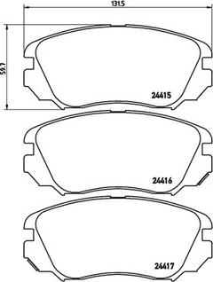 Magneti Marelli 363700459054 - Kit pastiglie freno, Freno a disco autozon.pro