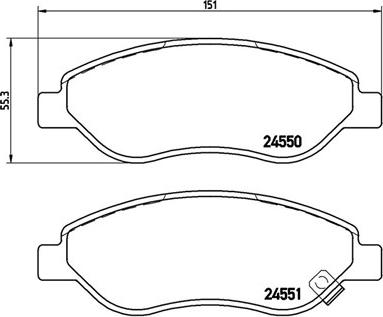 Magneti Marelli 363700459053 - Kit pastiglie freno, Freno a disco autozon.pro