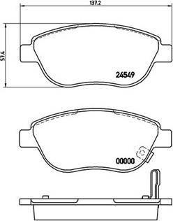 Magneti Marelli 363700459052 - Kit pastiglie freno, Freno a disco autozon.pro