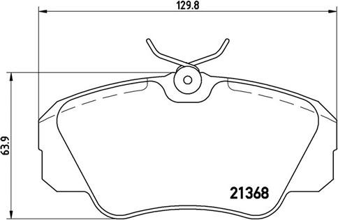 Magneti Marelli 363700459016 - Kit pastiglie freno, Freno a disco autozon.pro