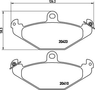 Magneti Marelli 363700459026 - Kit pastiglie freno, Freno a disco autozon.pro