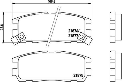 Magneti Marelli 363700459021 - Kit pastiglie freno, Freno a disco autozon.pro