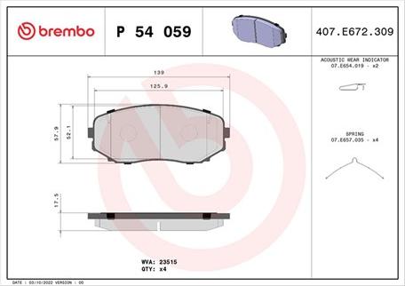 Magneti Marelli 363700454059 - Kit pastiglie freno, Freno a disco autozon.pro