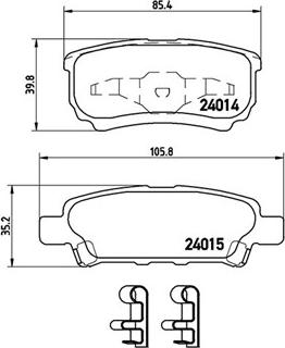 Magneti Marelli 363700454034 - Kit pastiglie freno, Freno a disco autozon.pro