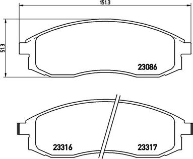 Jurid 572495D - Kit pastiglie freno, Freno a disco autozon.pro