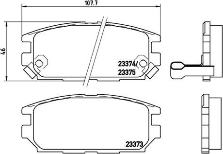 Magneti Marelli 363700454025 - Kit pastiglie freno, Freno a disco autozon.pro