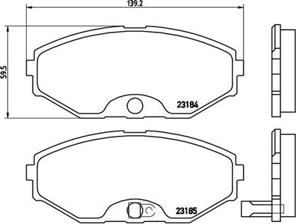 Magneti Marelli 363700456045 - Kit pastiglie freno, Freno a disco autozon.pro