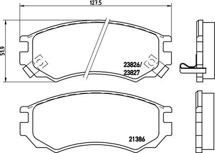 Magneti Marelli 363700456055 - Kit pastiglie freno, Freno a disco autozon.pro