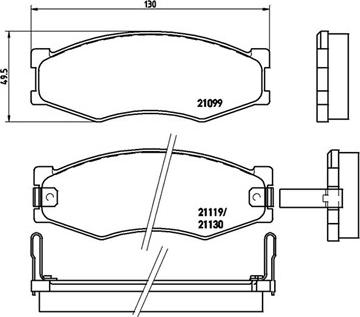 Magneti Marelli 363700456056 - Kit pastiglie freno, Freno a disco autozon.pro