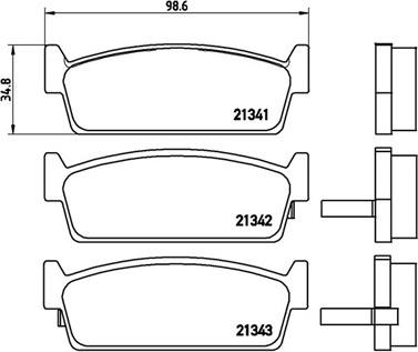 Magneti Marelli 363700456053 - Kit pastiglie freno, Freno a disco autozon.pro