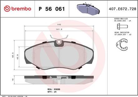 Magneti Marelli 363700456061 - Kit pastiglie freno, Freno a disco autozon.pro