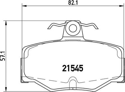 Magneti Marelli 363700456024 - Kit pastiglie freno, Freno a disco autozon.pro