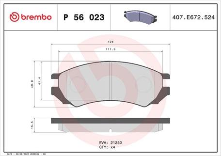 Magneti Marelli 363700456023 - Kit pastiglie freno, Freno a disco autozon.pro