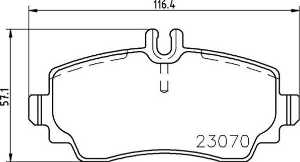 Magneti Marelli 363700450047 - Kit pastiglie freno, Freno a disco autozon.pro