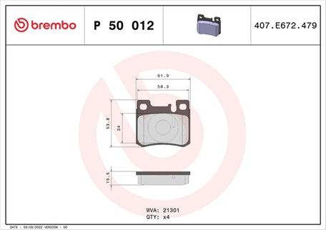 Magneti Marelli 363700450012 - Kit pastiglie freno, Freno a disco autozon.pro