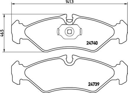 Magneti Marelli 363700450081 - Kit pastiglie freno, Freno a disco autozon.pro