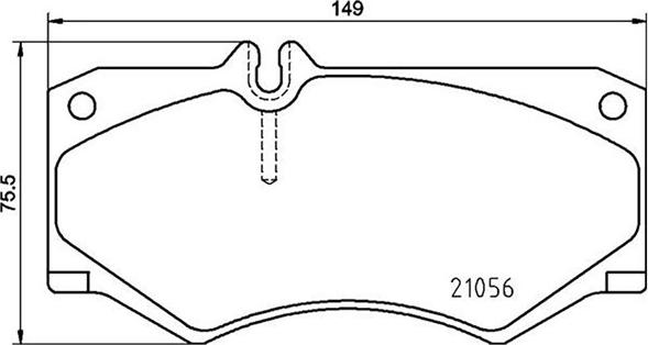 Magneti Marelli 363700450134 - Kit pastiglie freno, Freno a disco autozon.pro