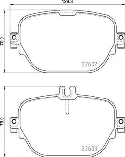 FTE 9005440 - Kit pastiglie freno, Freno a disco autozon.pro