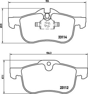 Magneti Marelli 363700452017 - Kit pastiglie freno, Freno a disco autozon.pro