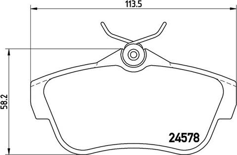 Magneti Marelli 363700461095 - Kit pastiglie freno, Freno a disco autozon.pro