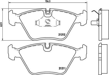 Magneti Marelli 363700461049 - Kit pastiglie freno, Freno a disco autozon.pro