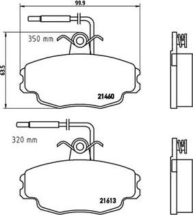 Magneti Marelli 363700461043 - Kit pastiglie freno, Freno a disco autozon.pro