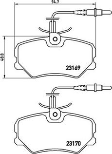 Magneti Marelli 363700461050 - Kit pastiglie freno, Freno a disco autozon.pro