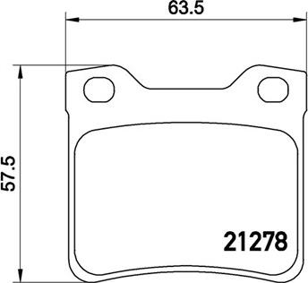 Magneti Marelli 363700461058 - Kit pastiglie freno, Freno a disco autozon.pro