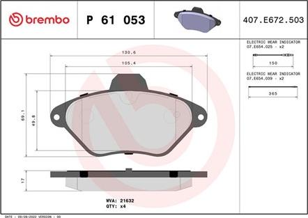 Magneti Marelli 363700461053 - Kit pastiglie freno, Freno a disco autozon.pro