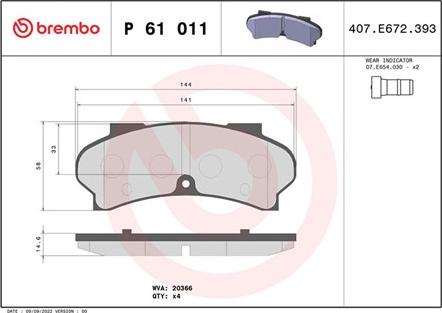 Magneti Marelli 363700461011 - Kit pastiglie freno, Freno a disco autozon.pro