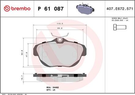 Magneti Marelli 363700461087 - Kit pastiglie freno, Freno a disco autozon.pro