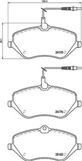 Magneti Marelli 363700461119 - Kit pastiglie freno, Freno a disco autozon.pro