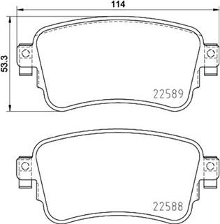 Magneti Marelli 363700461133 - Kit pastiglie freno, Freno a disco autozon.pro