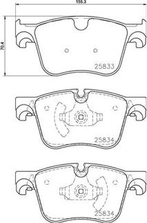 Magneti Marelli 363700461127 - Kit pastiglie freno, Freno a disco autozon.pro