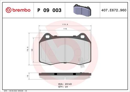 Magneti Marelli 363700409003 - Kit pastiglie freno, Freno a disco autozon.pro