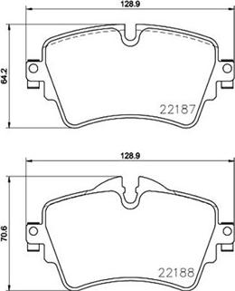 Magneti Marelli 363700406092 - Kit pastiglie freno, Freno a disco autozon.pro