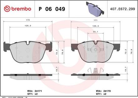 Magneti Marelli 363700406049 - Kit pastiglie freno, Freno a disco autozon.pro