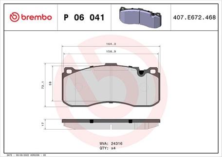 Magneti Marelli 363700406041 - Kit pastiglie freno, Freno a disco autozon.pro