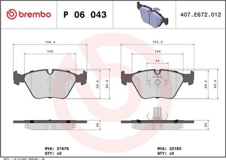 Magneti Marelli 363700406043 - Kit pastiglie freno, Freno a disco autozon.pro