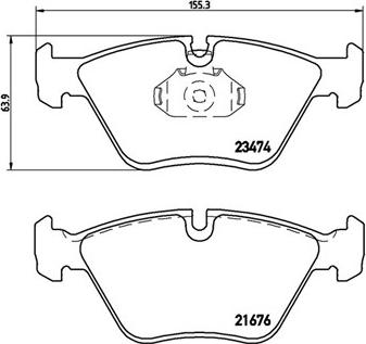 Magneti Marelli 363700406042 - Kit pastiglie freno, Freno a disco autozon.pro