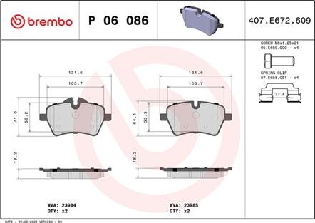 Magneti Marelli 363700406086 - Kit pastiglie freno, Freno a disco autozon.pro