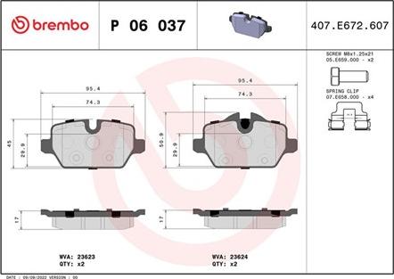 Magneti Marelli 363700406037 - Kit pastiglie freno, Freno a disco autozon.pro