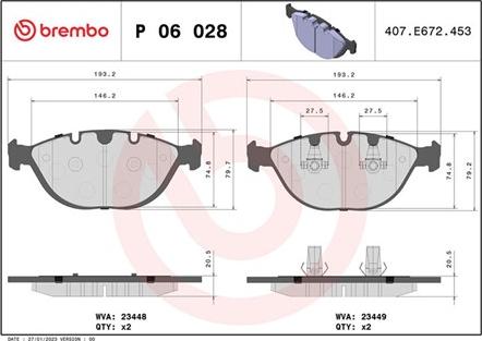 Magneti Marelli 363700406028 - Kit pastiglie freno, Freno a disco autozon.pro