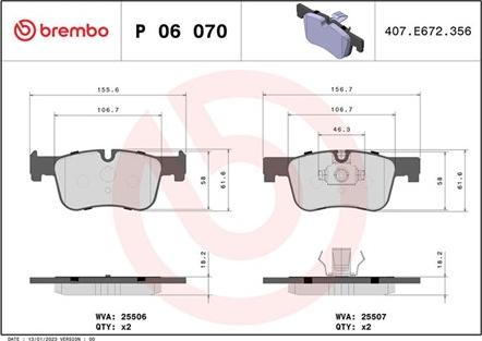 Magneti Marelli 363700406070 - Kit pastiglie freno, Freno a disco autozon.pro