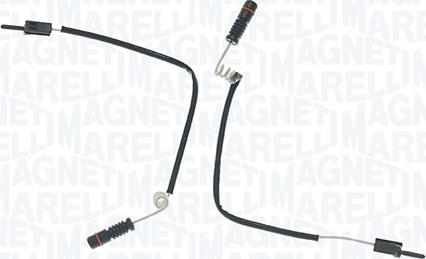 Magneti Marelli 363700400283 - Contatto segnalazione, Usura past. freno / mat. d'attrito autozon.pro