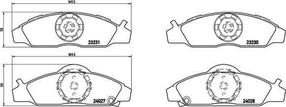 Magneti Marelli 363700415008 - Kit pastiglie freno, Freno a disco autozon.pro