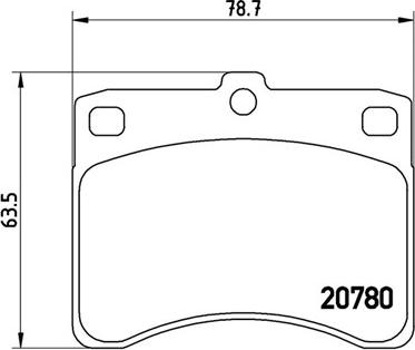 Magneti Marelli 363700416003 - Kit pastiglie freno, Freno a disco autozon.pro