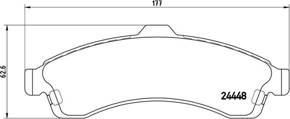 Magneti Marelli 363700410009 - Kit pastiglie freno, Freno a disco autozon.pro