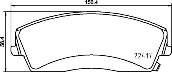 Magneti Marelli 363700418034 - Kit pastiglie freno, Freno a disco autozon.pro