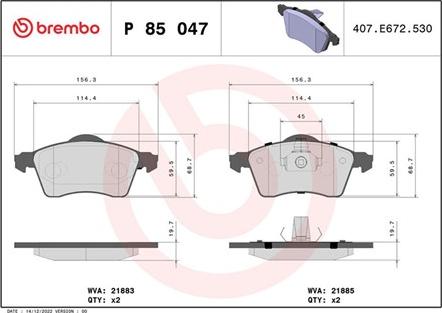 Magneti Marelli 363700485047 - Kit pastiglie freno, Freno a disco autozon.pro